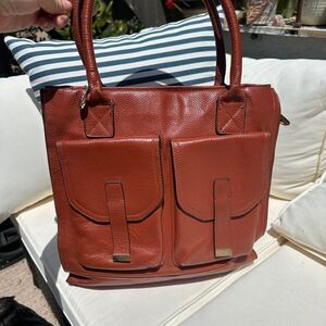 Kristin Bell genuine leather handbag.